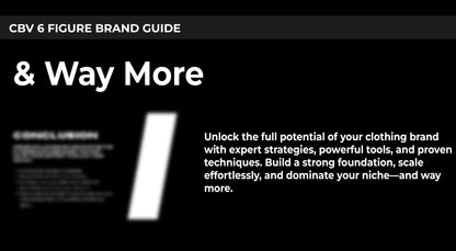 6 FIGURE BRAND GUIDE